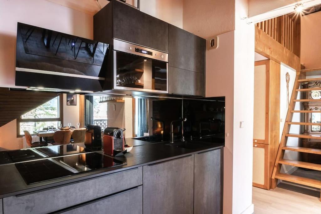 Bel Appartement Entier En Style Chalet A Chamonix ภายนอก รูปภาพ