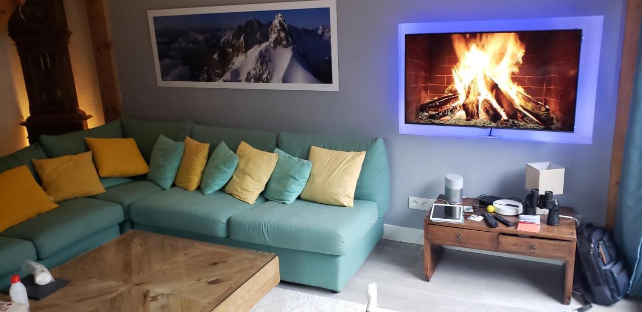Bel Appartement Entier En Style Chalet A Chamonix ภายนอก รูปภาพ